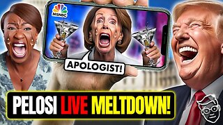 MSNBC Drags Pelosi Off-Air After UNHINGED Screaming Attack on Anchor | ‘You’re Supporting TRUMP!’ 🤣