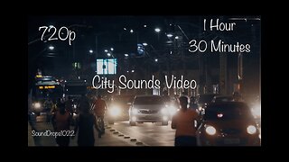 Dive Into Focus With 1 Hour 30 Minutes of City Sounds