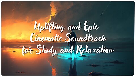 Uplifting and Epic Cinematic Soundtrack for Study and Relaxation