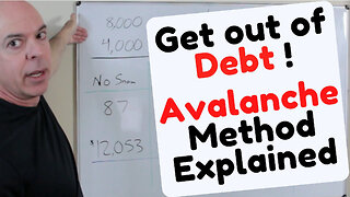 Avalanche Method : Credit Card Debt Reduction Strategy