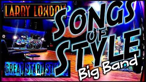 Big Horn Boogie - Big Band *Song of Style* Great Start Drumset - Demonstration Track - Larry London