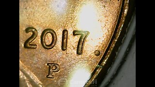 Modern 2000 Lincoln Cent Die Break, Blisters,Doubling