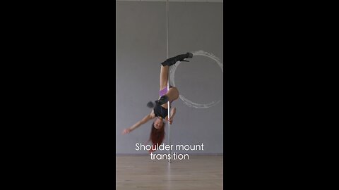 Pole dance Transition ideas | Shoulder mount