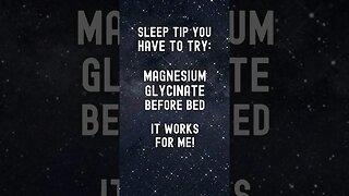 Sleep Tip: Supplement Magnesium #sleep #howtosleepbetter #health #wellness #magnesium #shorts