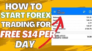 How to start forex trading for free (No Investment $14 per day)