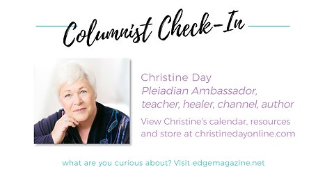 Christine Day Columnist Check-In, November 2021