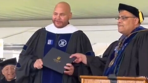 Fat Joe gets an honorary Doctorate of Humane Letters from Lehman College in the Bronx (his hometown)