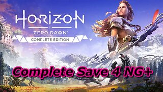 Horizon Zero Dawn Completionist Save Game