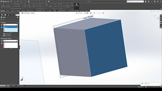 Solidworks extrude features and part