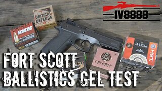 Fort Scott T.U.I. Ammo Test