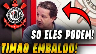 "SÓ O CORINTHIANS PODE VENCER O PALMEIRAS." JUCA FALA SOBRE O MOMENTO DO CORINTHIANS