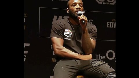 Leon Edwards Darrentill The champion is all business!