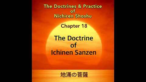 The Doctrine of Ichinen Sanzen