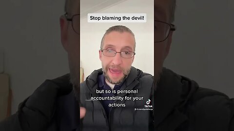 Stop blaming the devil!