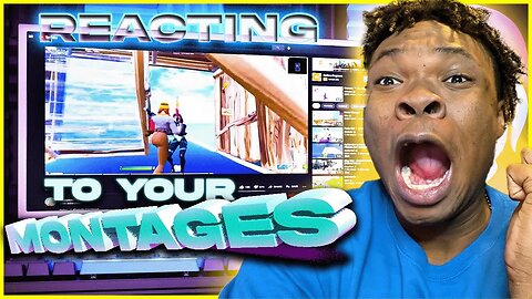 🔴 LIVE 🔴 Reacting to Fortnite MONTAGES | #roadto2k | STEPs in desc. | Doing HW