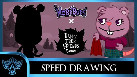 Speed Drawing: Happy Tree Friends Fanon - Orgona | Mobebuds Style