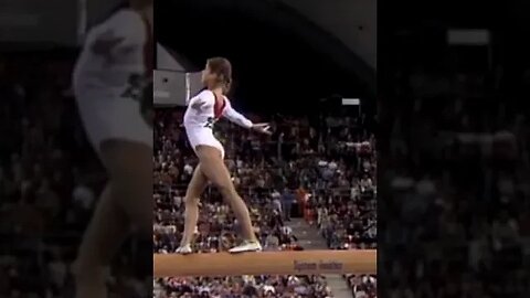 Olga Korbut Balance Beam - Munich 1972 Olympics #shorts