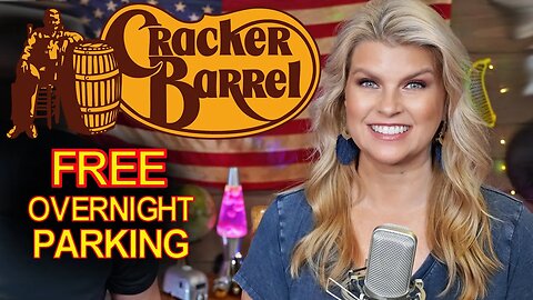 Why Overnight RV PARKING at CRACKER BARREL is becoming very important!