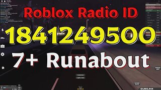 Runabout Roblox Radio Codes/IDs