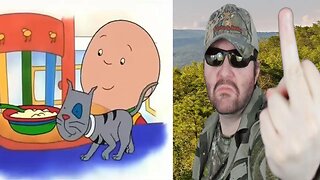 YouTube Poop - Caillou Meets Gilbert (MrPoopMeister) REACTION!!! (BBT)