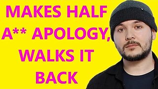 Tim Pool WALKS BACK Apology