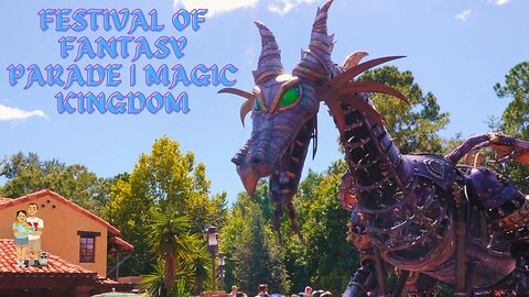 We Watch the Festival of Fantasy Parade Magic Kingdom | Full Parade