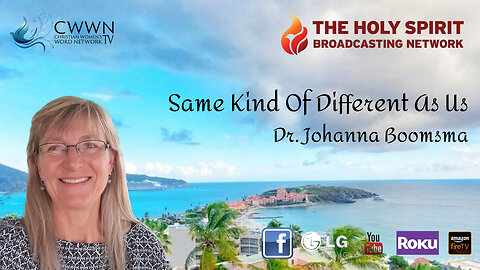 Don't Forget Who Bought Your Ticket - Part 2 (Same Kind Of Different As Us — Dr. Johanna Boomsma)