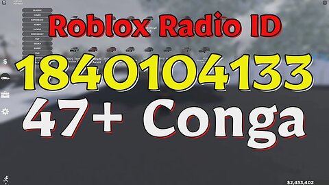 Conga Roblox Radio Codes/IDs