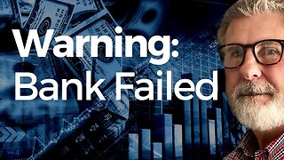 Get Your Money Out Of This Bank Now | Bank Failure