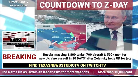 BREAKING: Russia ‘massing 1,800 tanks, 700 aircraft & 500k men for new Ukraine assault in 10 DAYS’