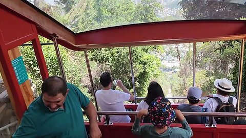 Paseando - 🏪 Funicular 📍 #Parquemet Parque Metropolitano 🌎 Santiago 📅 06.01.2023 - TecnoGx