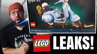 HUGE LEGO MISTAKE! Creator Expert Vespa 10298 Found EARLY