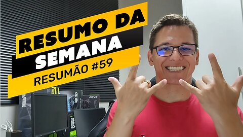 ⛏️🤟🏻 RESUMO DA SEMANA #59 | STAKE BANIDO | ETH POW? | NOVAS NVIDIA 40 | FLORA E NOVAS MOEDAS