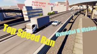 2022 Hyundai N Vision 74 Top Speed Run // Shutoko Revival Project w/ traffic // Hydrogen Hybrid Car