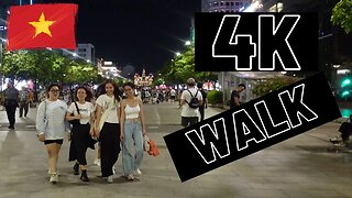 District 1 to District 2 4K Walk Saigon Vietnam 2023 + The Galleria Apartments