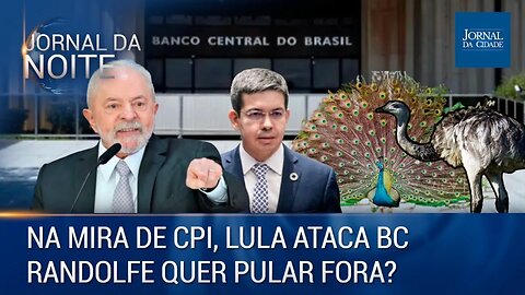Na mira de CPI, Lula ataca o BC / Randolfe quer pular fora? Jornal da Noite 08/02/23