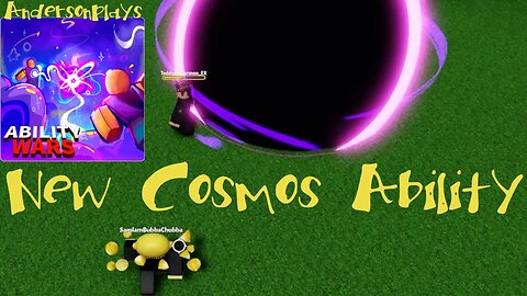 AndersonPlays Roblox [🌌UPDATE] Ability Wars - Cosmos Ability Showcase