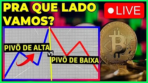 PIVÔ DE ALTA OU PIVÔ DE BAIXA??? - #bitcoin #ethereum #shib #agix #orai