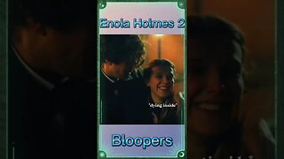 Enola Holmes 2 Bloopers #shorts #funnyvideo #milliebobbybrown #henrycavill