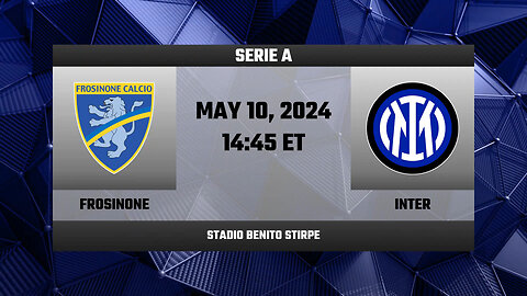 Frosinone vs Inter Milan - MATCH PREVIEW | Serie A