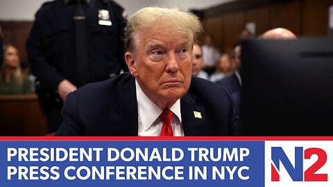 President Donald Trump Post-Verdict Press Conference | NEWSMAX2