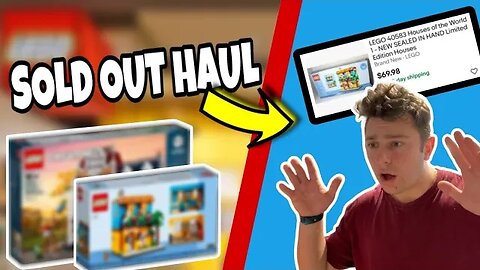 Was This LEGO Haul Worth It... | Buying Lego Houses of the World 1 GWP