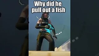 He thought the fish could save him #shorts #fortniteshorts #gaming