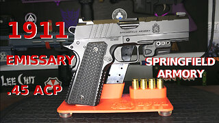 NEW 1911 EMISSARY : SPRINGFIELD ARMORY 4.25" BARREL 45ACP : UNBOXING & PRESENT : FRESH FROM THE FFL!