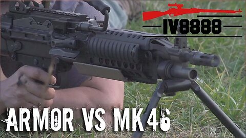 AR500 Armor vs MK46 Belt Fed 5.56