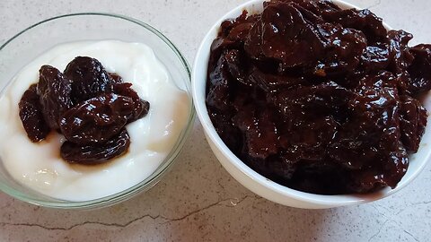 STEWED PRUNES...NATURALLY RELIEVES CONSTIPATION (health benefits)