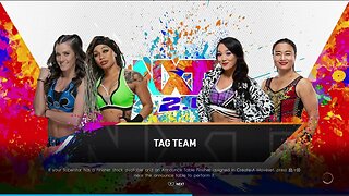 NXT Roxanne Perez & Meiko Satomura vs Katana Chance & Kayden Carter