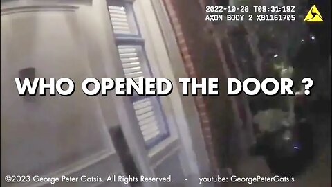 PELOSI VIDEO WHO OPENED THE DOOR?