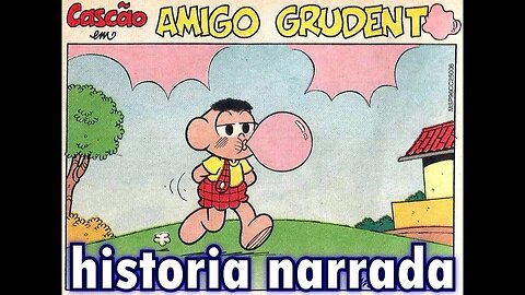 Cascão em-Amigo grudento | Gibis do Rapha