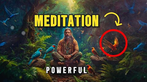 Free yourself🔓: Shamanic meditation at 417 Hz to attract positive thoughts.